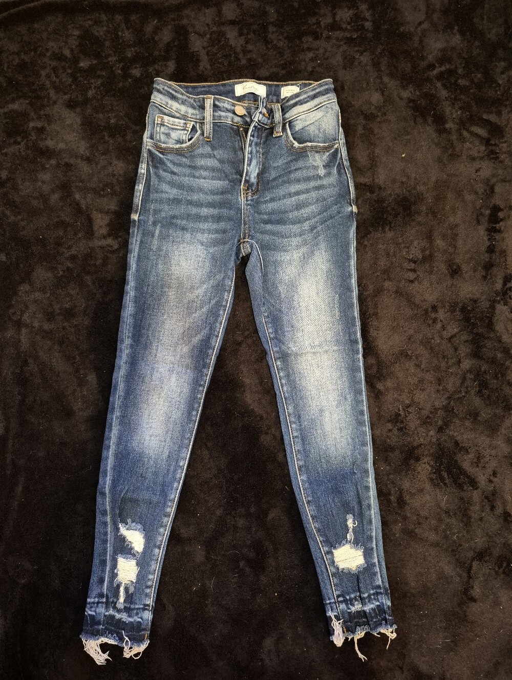 Girl's Kancan Signature High Rise Skinny Jeans Size 12